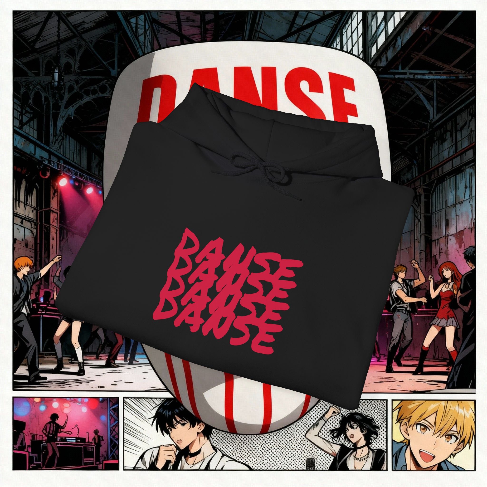 "Danse" Unisex Heavy Blend™ Hooded Sweatshirt