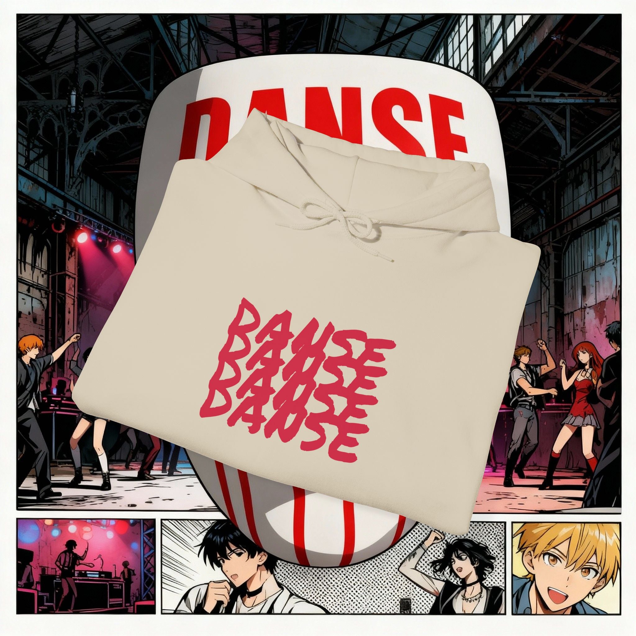 "Danse" Unisex Heavy Blend™ Hooded Sweatshirt