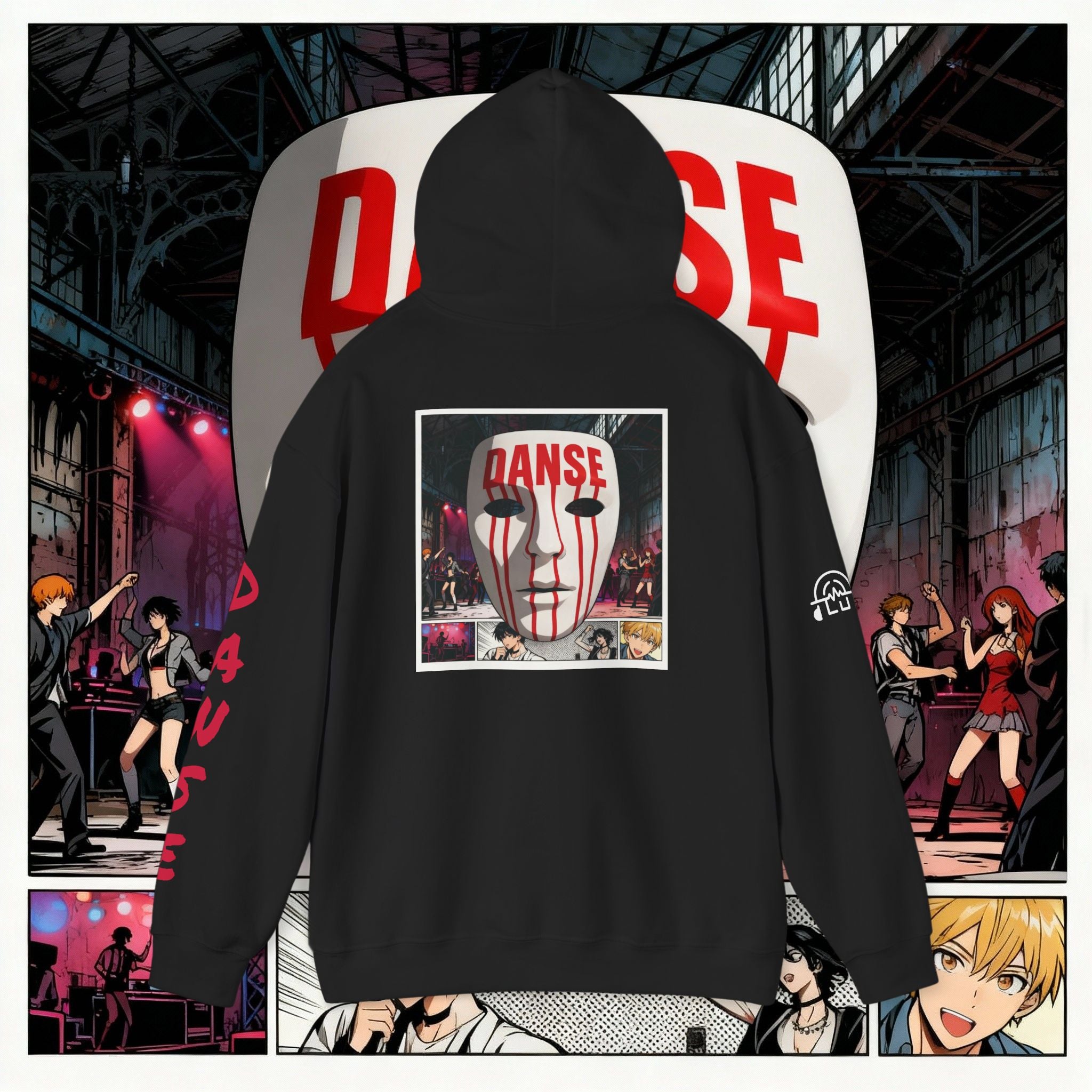 "Danse" Unisex Heavy Blend™ Hooded Sweatshirt
