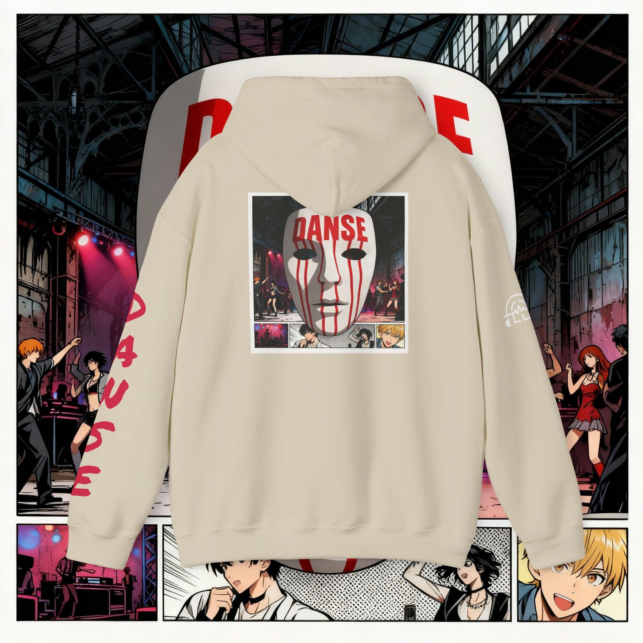 "Danse" Unisex Heavy Blend™ Hooded Sweatshirt
