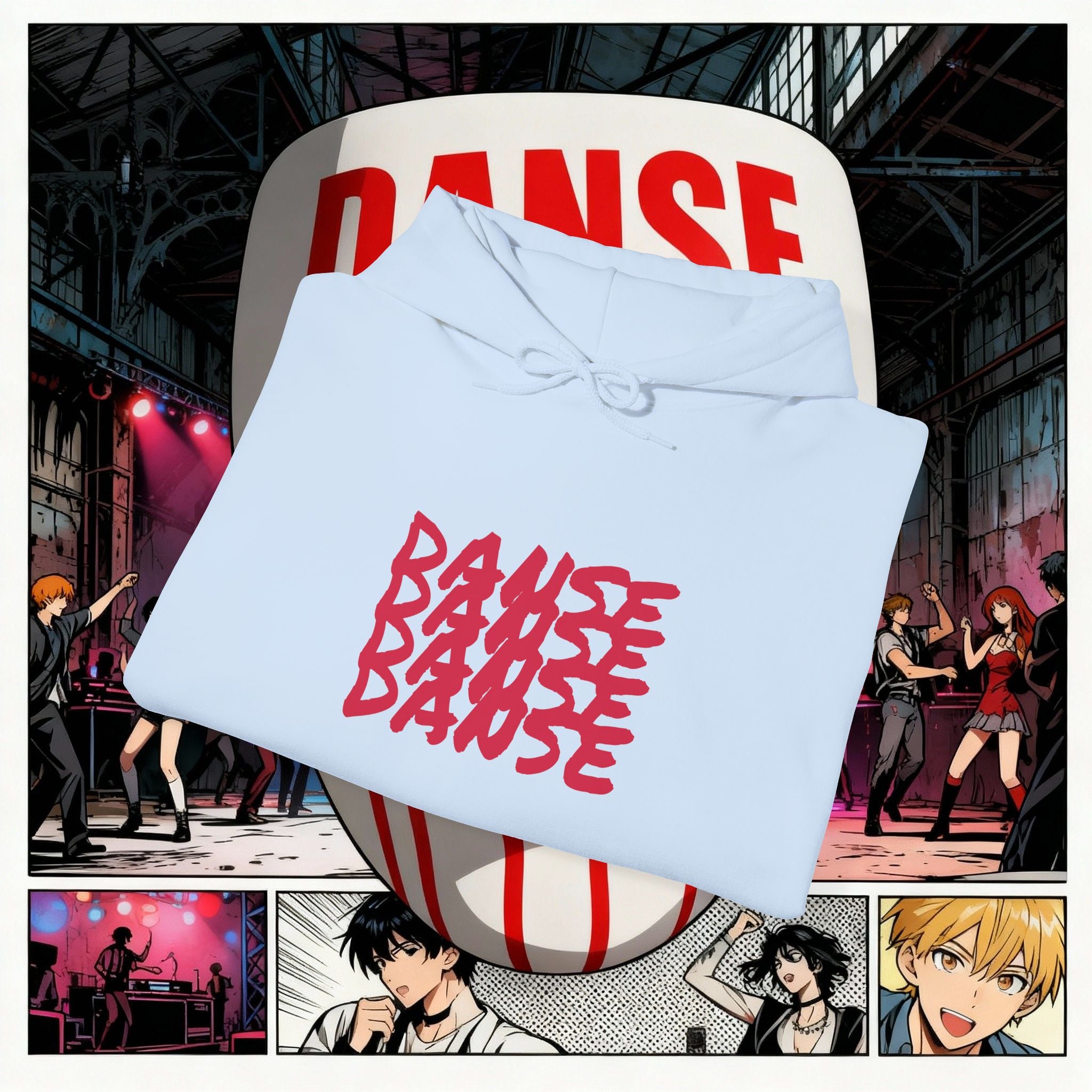 "Danse" Unisex Heavy Blend™ Hooded Sweatshirt