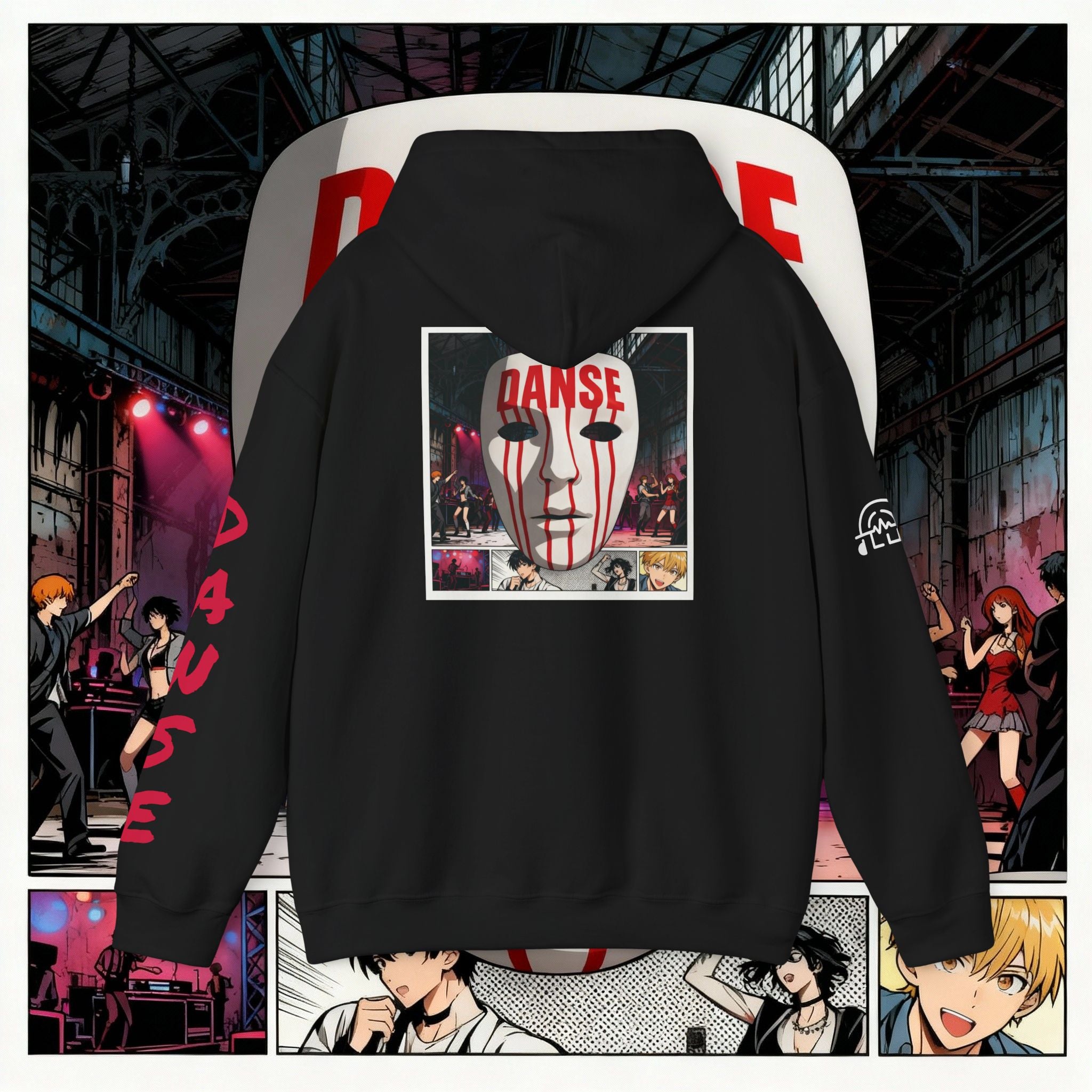 "Danse" Unisex Heavy Blend™ Hooded Sweatshirt