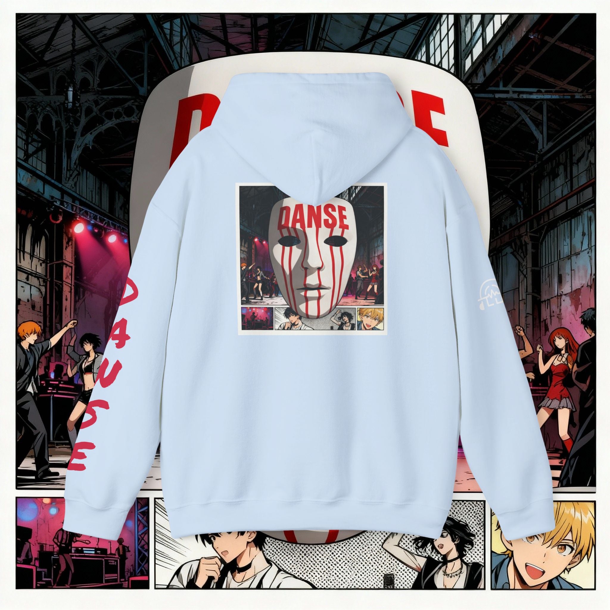 "Danse" Unisex Heavy Blend™ Hooded Sweatshirt